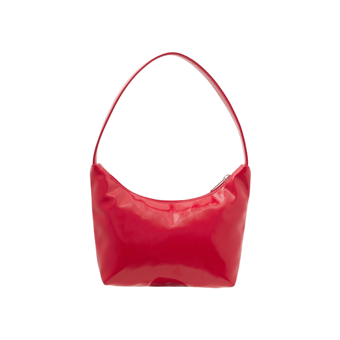 ☆EMIS☆ NEW ENAMEL HOBO BAGCREAM m1037_1334219 Emis New Enamel Hobo Bag Red | eBay