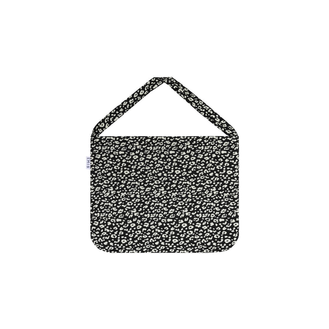 Emis 22Y Leopard Corduroy Eco Bag Black | eBay