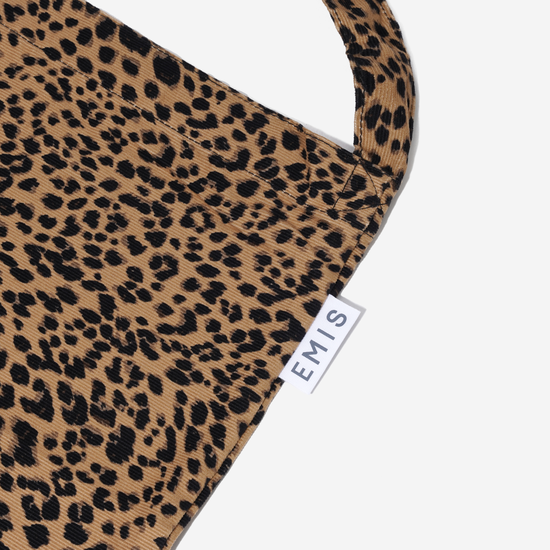 Emis 22Y Leopard Corduroy Eco Bag Brown | eBay