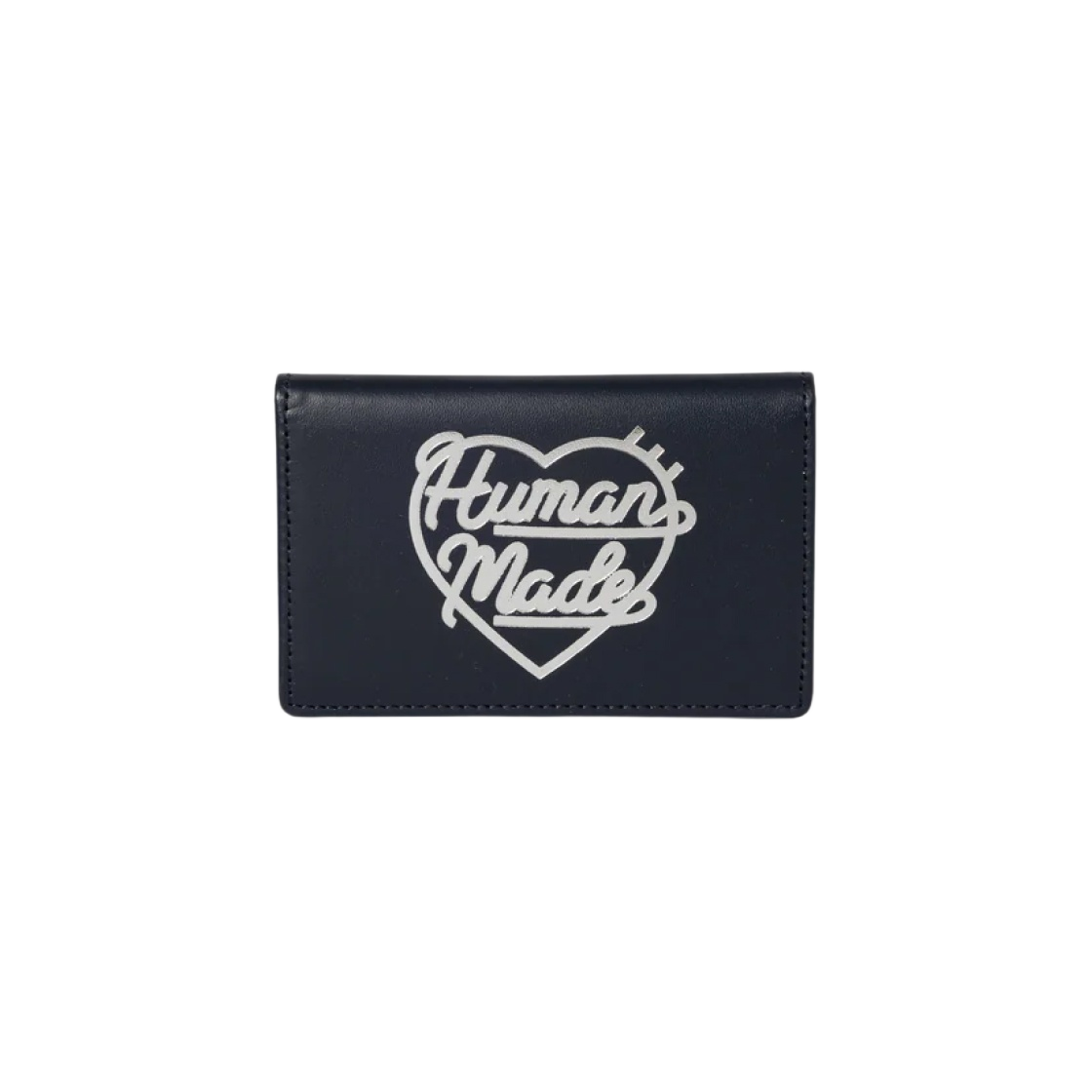 Human Made Leather Card Case Navy | eBay