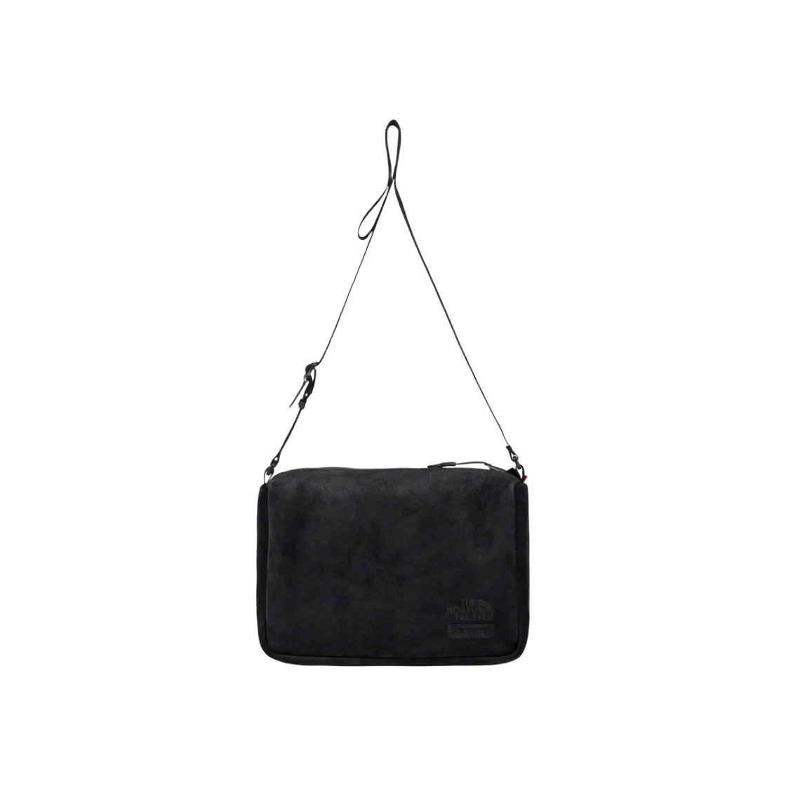 Supreme x The North Face Suede Shoulder Bag Black - 23FW | eBay