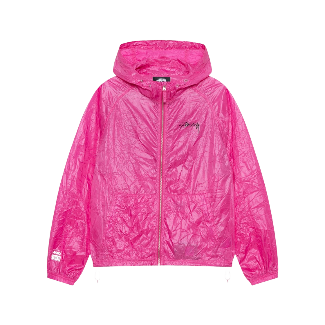 Stussy Beach Shell Wrinkled Nylon Jacket Magenta | eBay