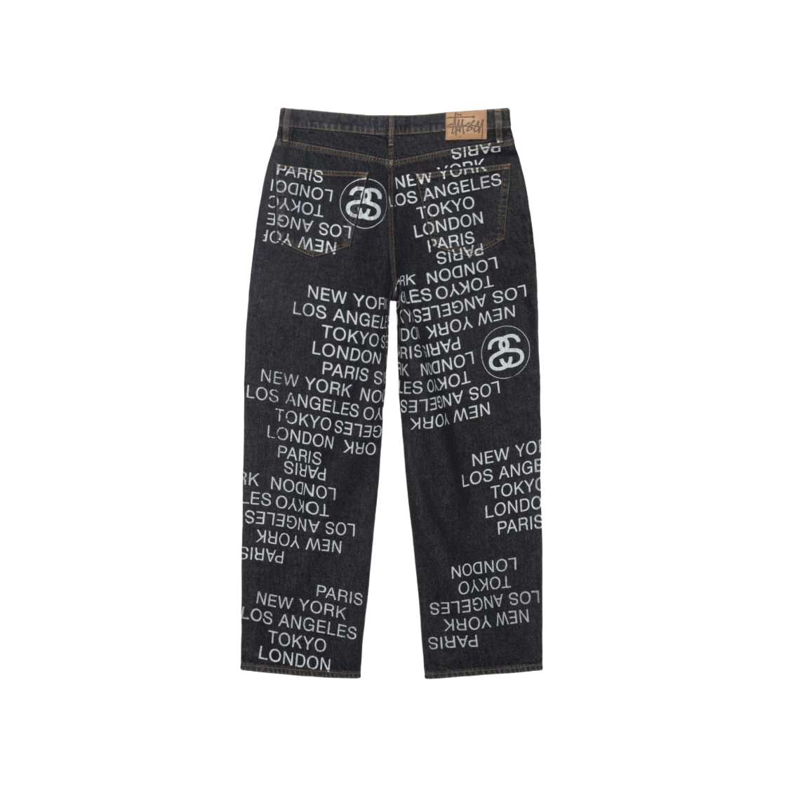 ★OY★C.B WASHED JEANS-BLACK★正規品/韓国直送料込/人気 Stussy Big OL' Jean City Link Denim Washed Black | eBay