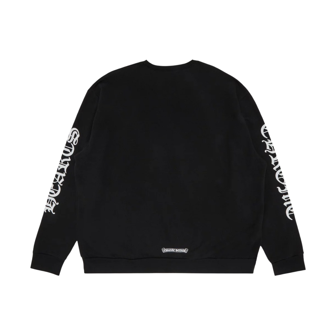 送料込♪【CHROME HEARTS】NECK LOGO TEE \"BLACK/NEON\" Chrome Hearts Chrome Hearts Neck Logo L/S Tee 