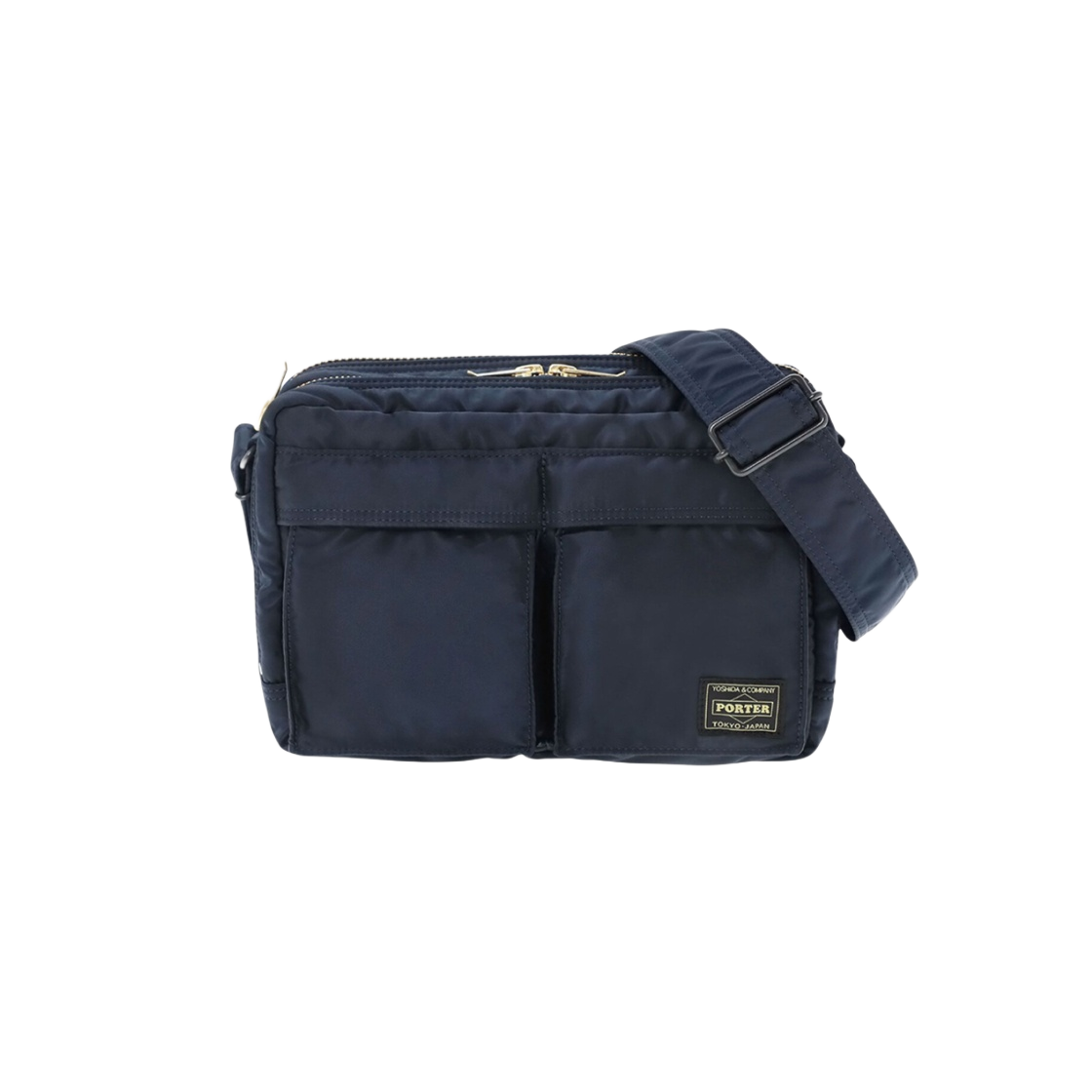 Porter All New Tanker Sling Bag Zip Iron Blue | eBay