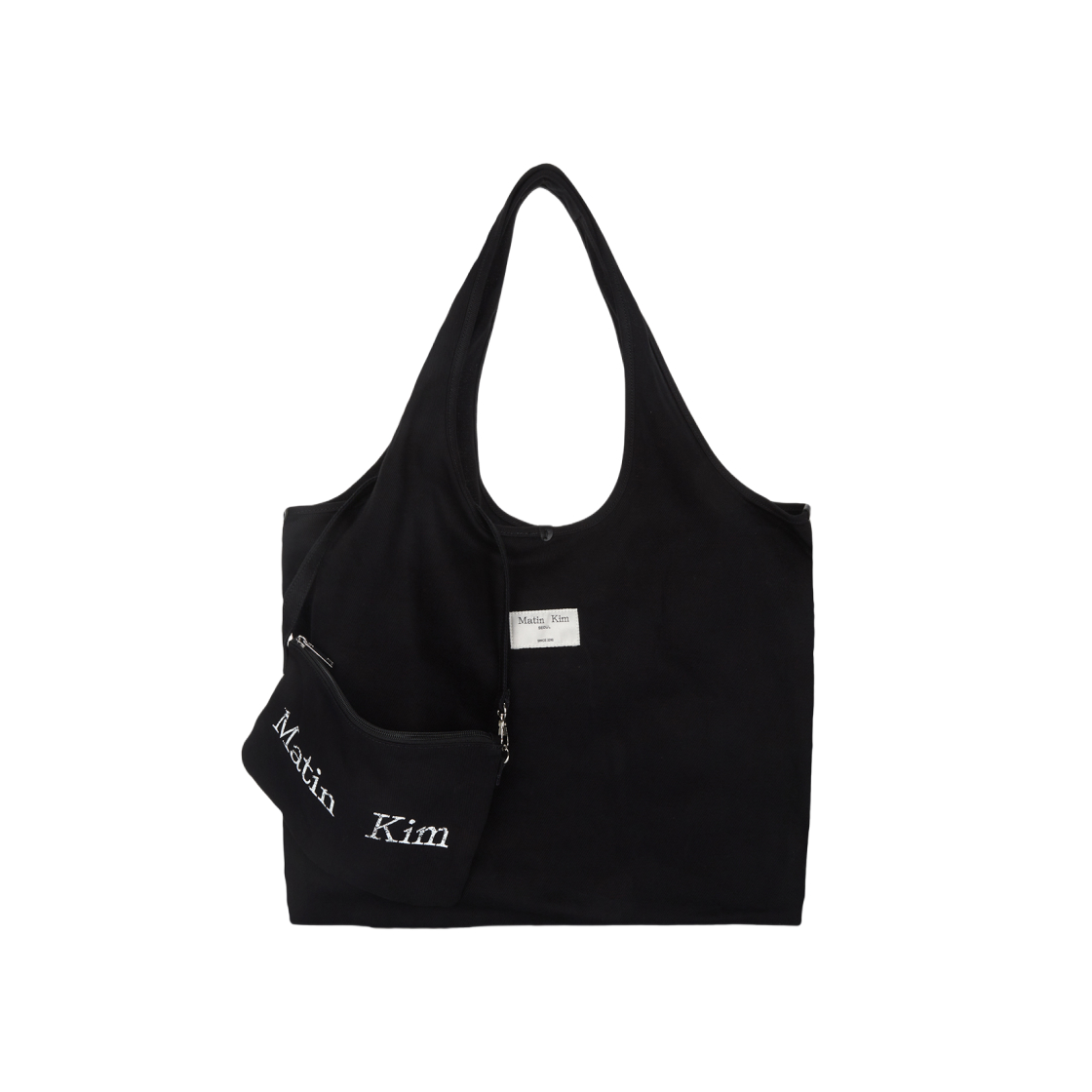 ★MATIN KIM★MATIN CRACKED LOGO ECOBAG★ MUSINSA | MATIN KIM MATIN CRACKED LOGO GLOSSY ECOBAG IN