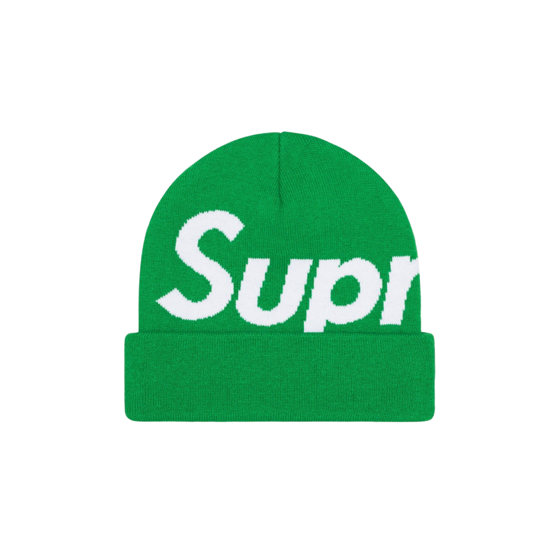 Supreme Big Logo Beanie Beanie (FW23) Green - FW23 - US