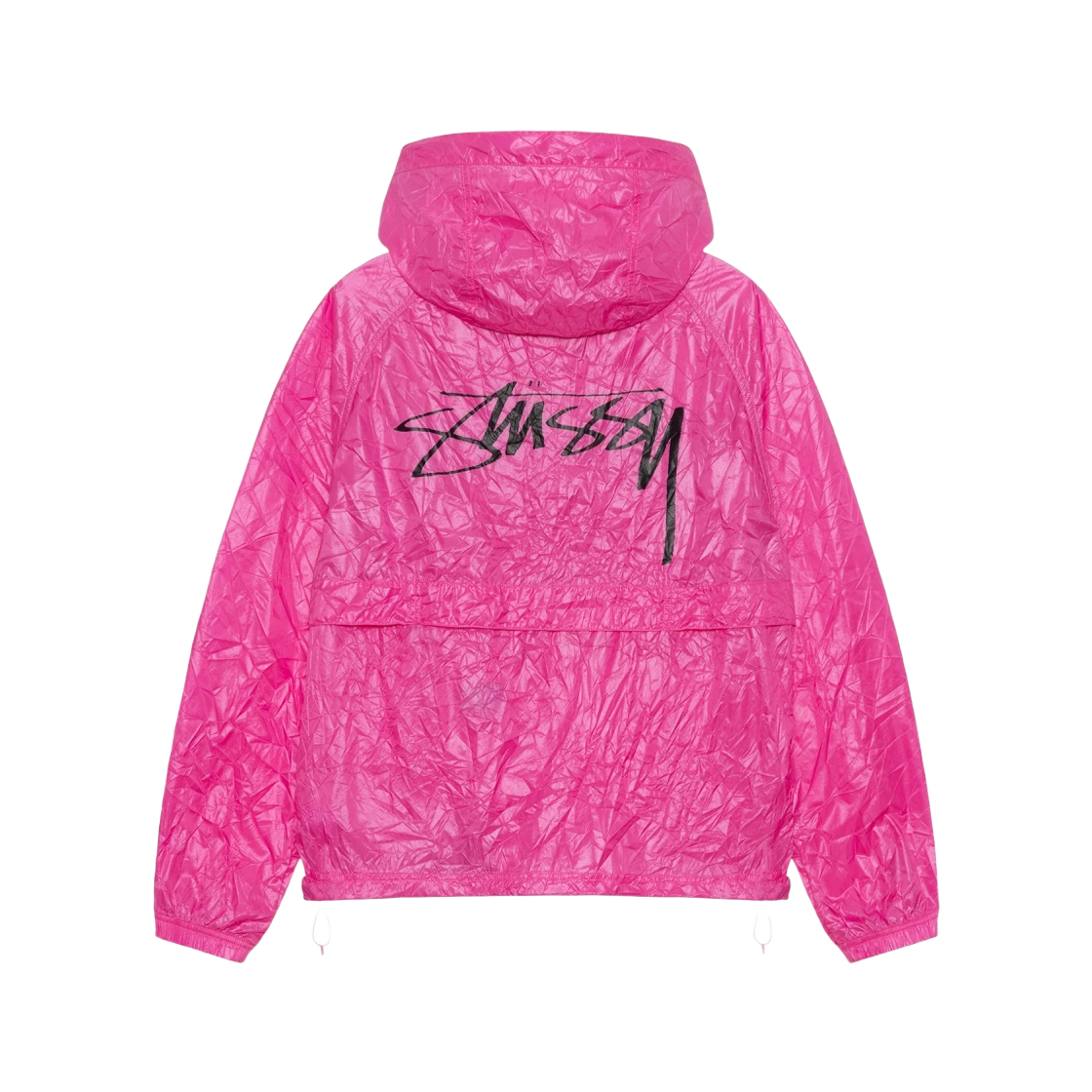 Stussy Beach Shell Wrinkled Nylon Jacket Magenta | eBay