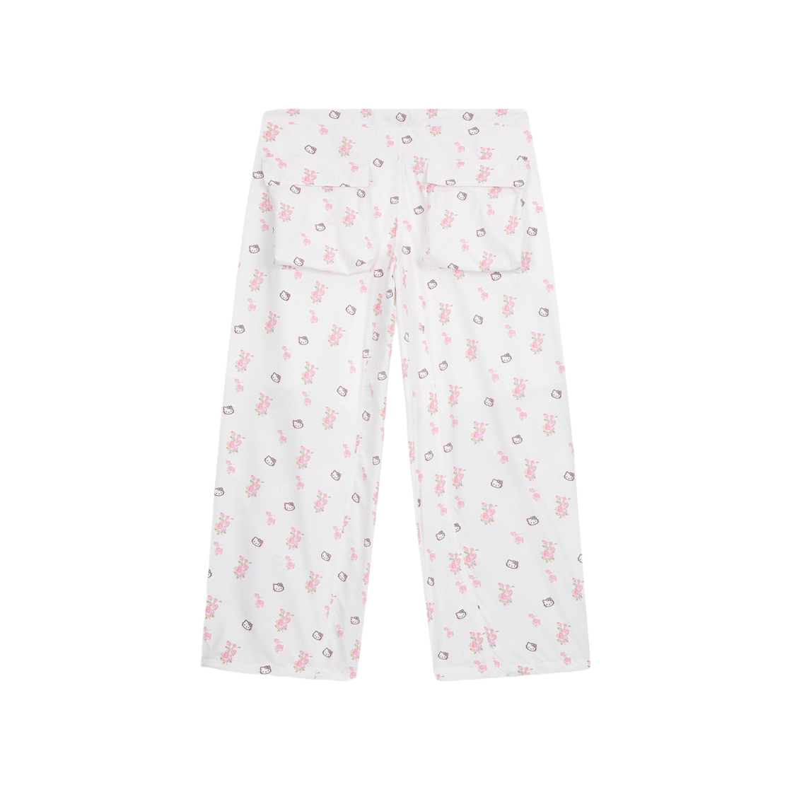 Open Yy x Hello Kitty Parachute Pants White | eBay