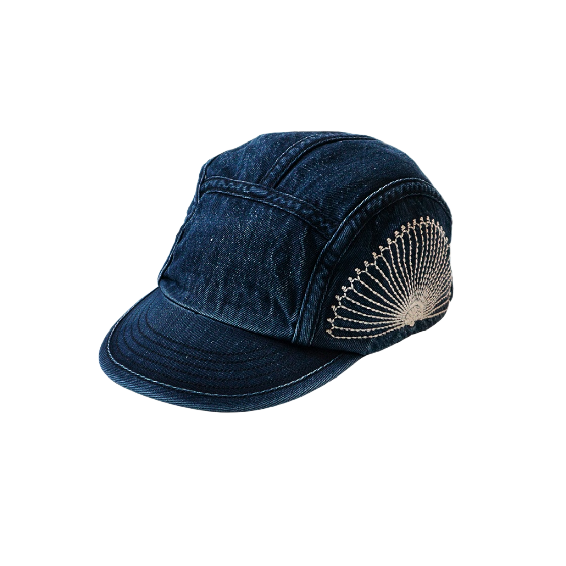 Supreme Bandana Jacquard Denim Camp Cap (SS25) - $58