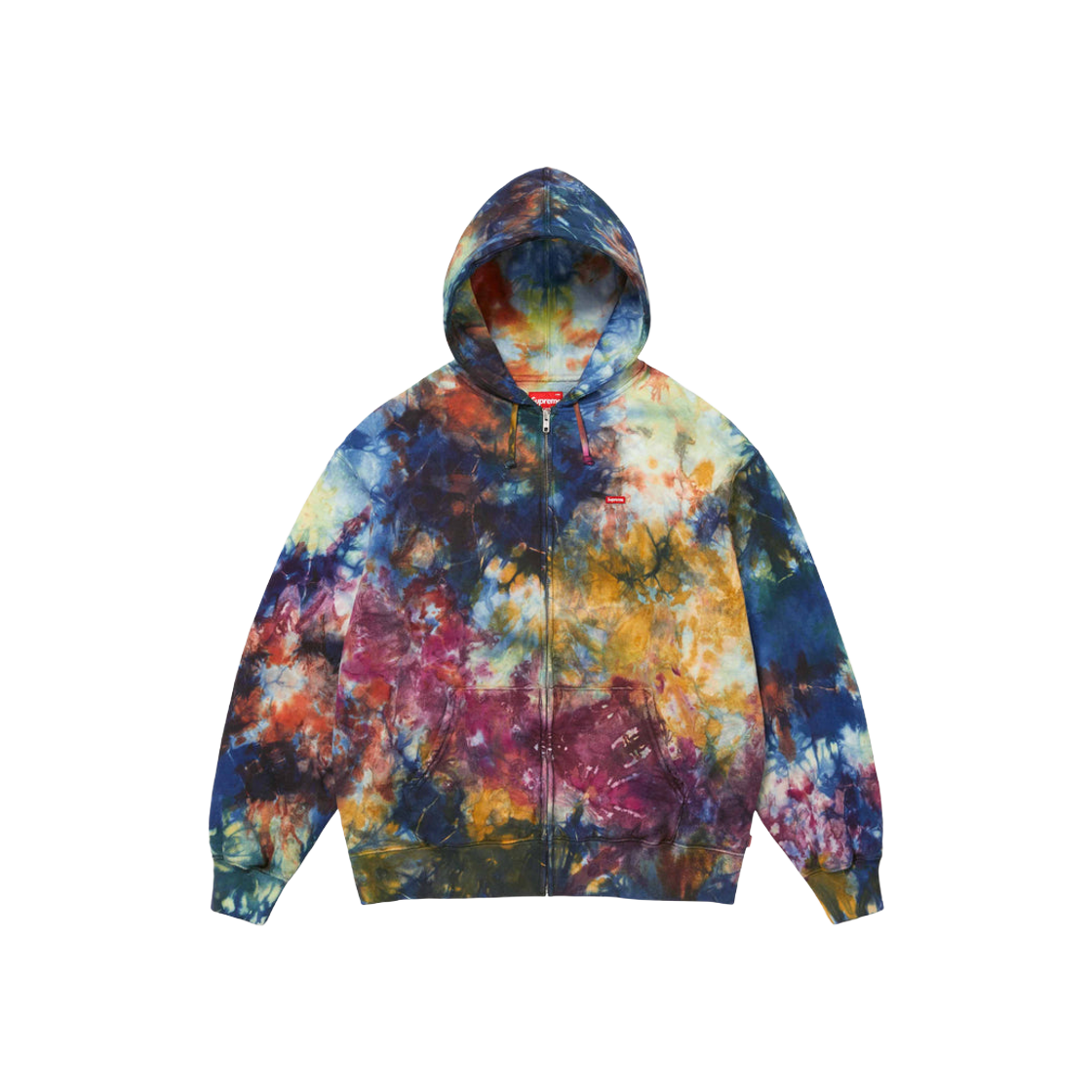 ★24SS★Supreme Overdyed Small Box Zip Up Hooded Sweatshirt Overdyed Small Box Zip Up Hooded Sweatshirt – Supreme