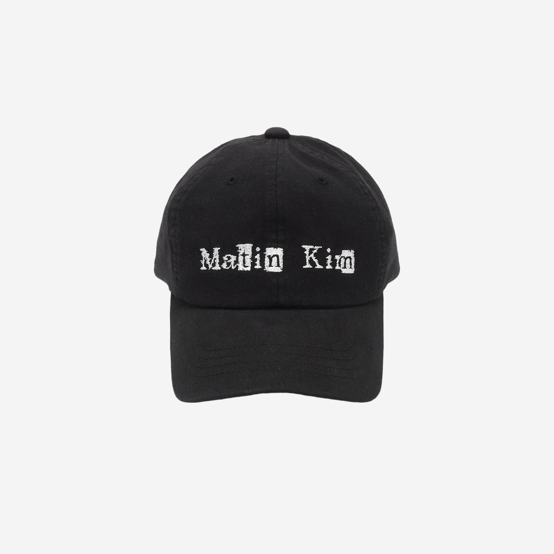 上品な Kim Matin Logo eBay | Black Cap Ball Scrap 帽子
