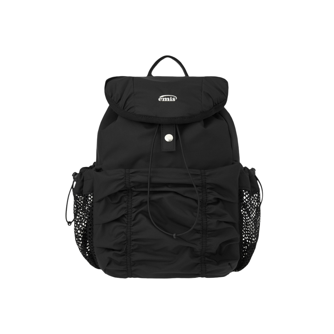 ★EMIS★ SHIRRING BACKPACKIVORY SHIRRING BACKPACK-IVORY - EMIS