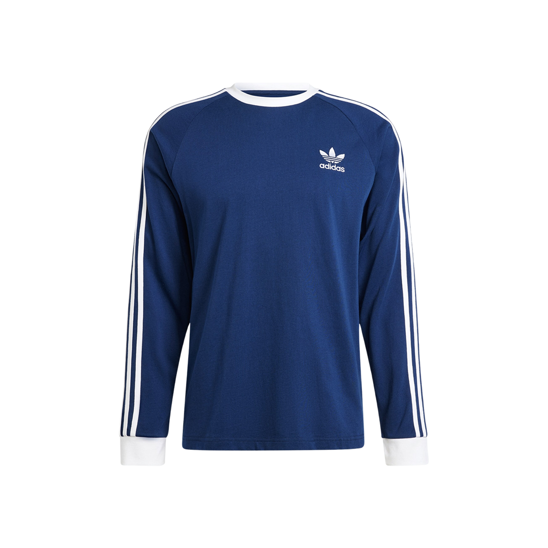 ☆ADIDAS☆ ADICOLOR CLASSICS 3-STRIPES T-SHIRT NIGHT INDIGO Adidas Adicolor Classics 3-Stripes Long Sleeve T-Shirt Night