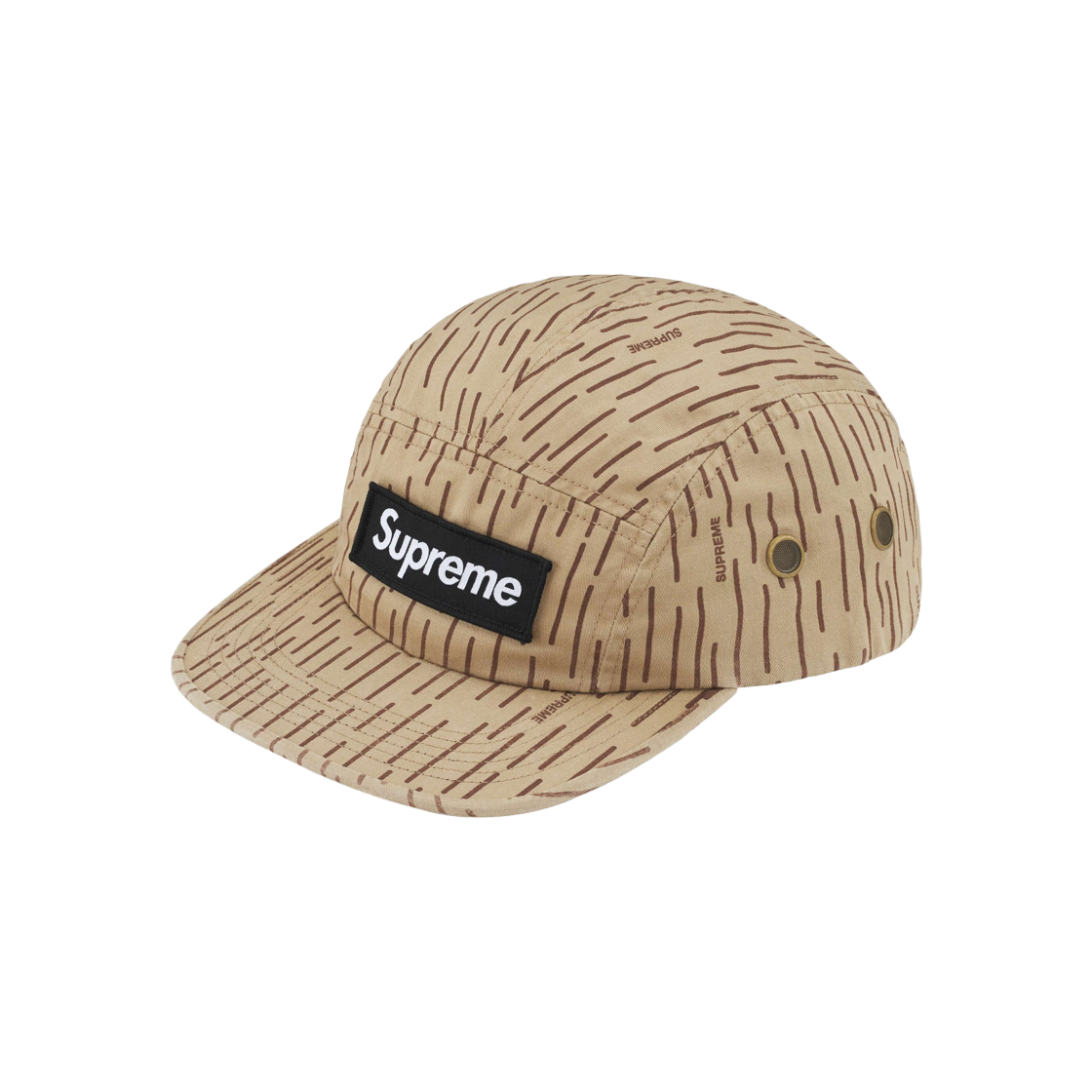帽子 Supreme Military Camp Cap \"Tan Raindrop\" Supreme Military Camp Cap (FW24) Tan Raindrop - FW24 - US