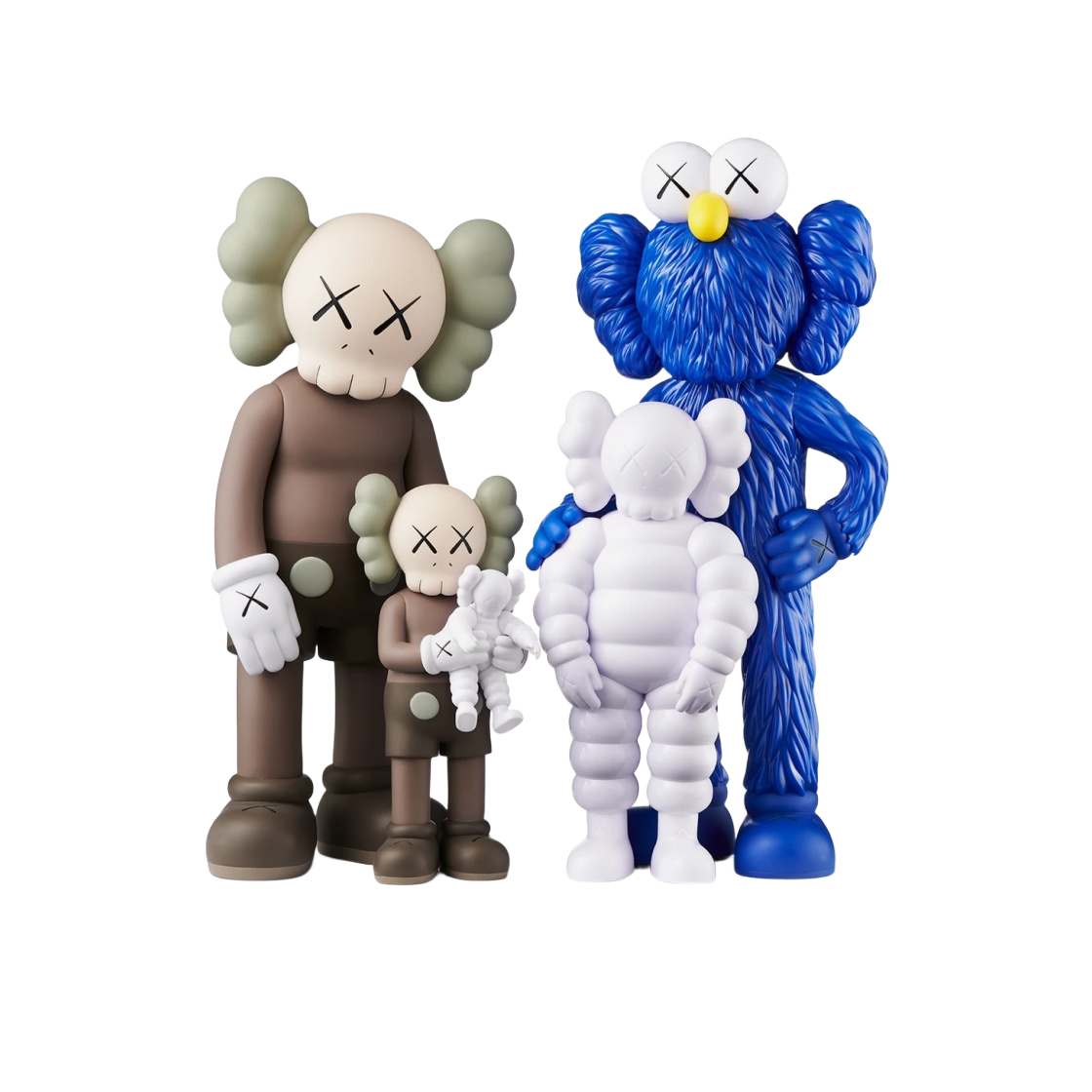 ファッションなデザイン Kaws Family eBay | White Blue Brown Figure Vinyl その他