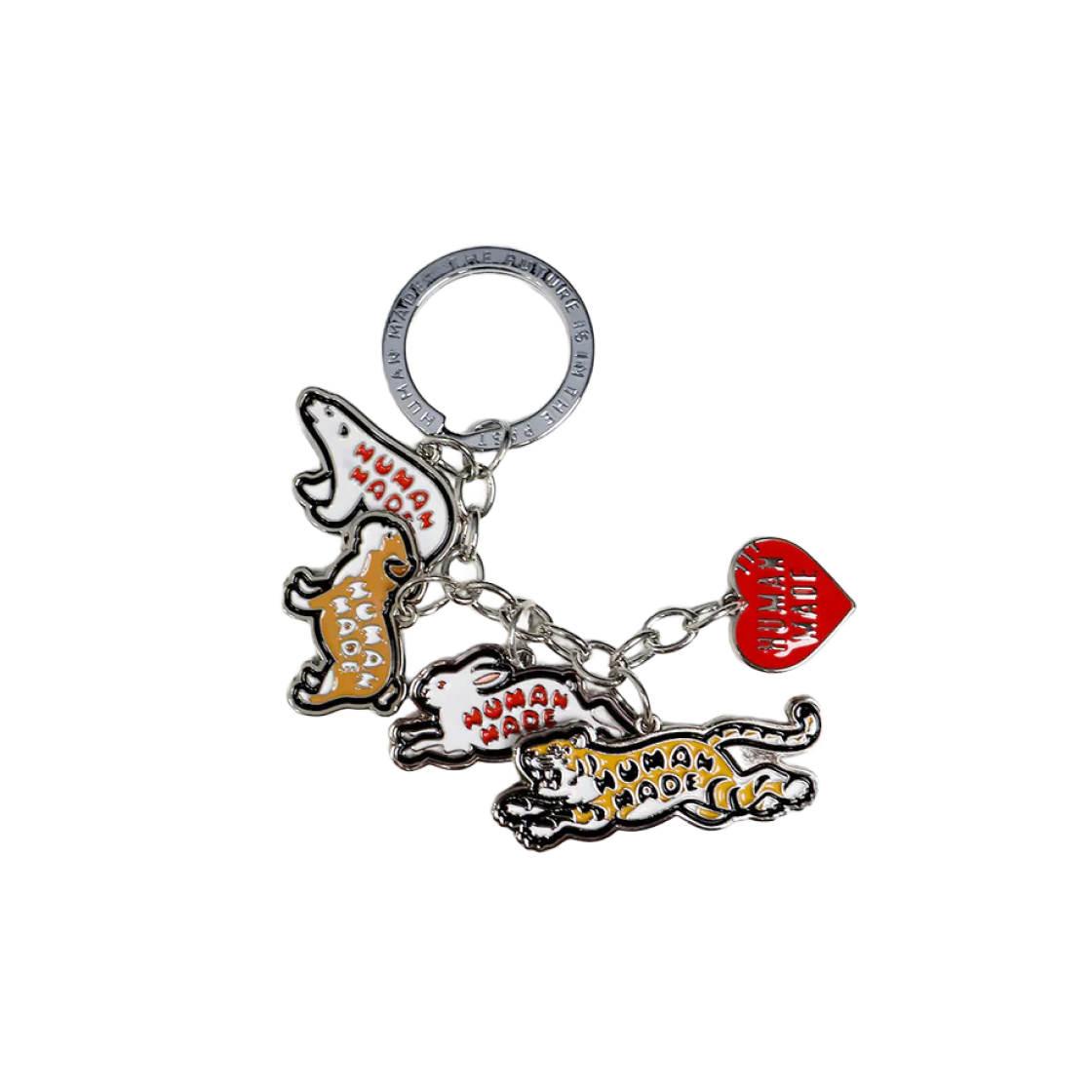 【Human Made】 Animal Keyring Silver Human Made - Animal Keychain #2 | HBX - Globally Curated
