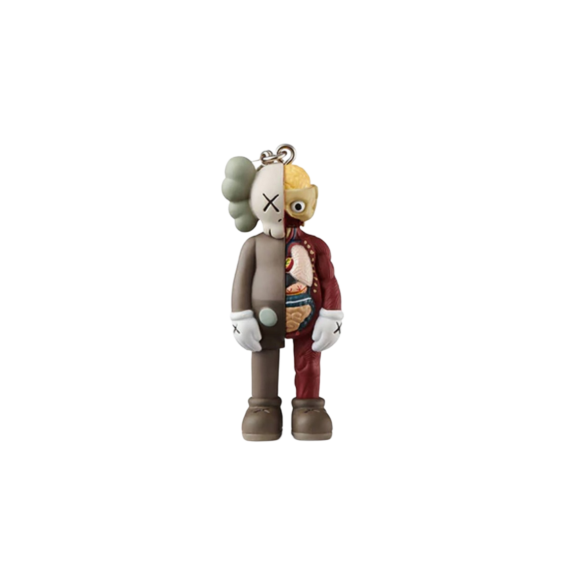 【新品】KAWS Companion Brownキーホルダー Kaws Tokyo First Companion Flayed Keychain Brown | eBay