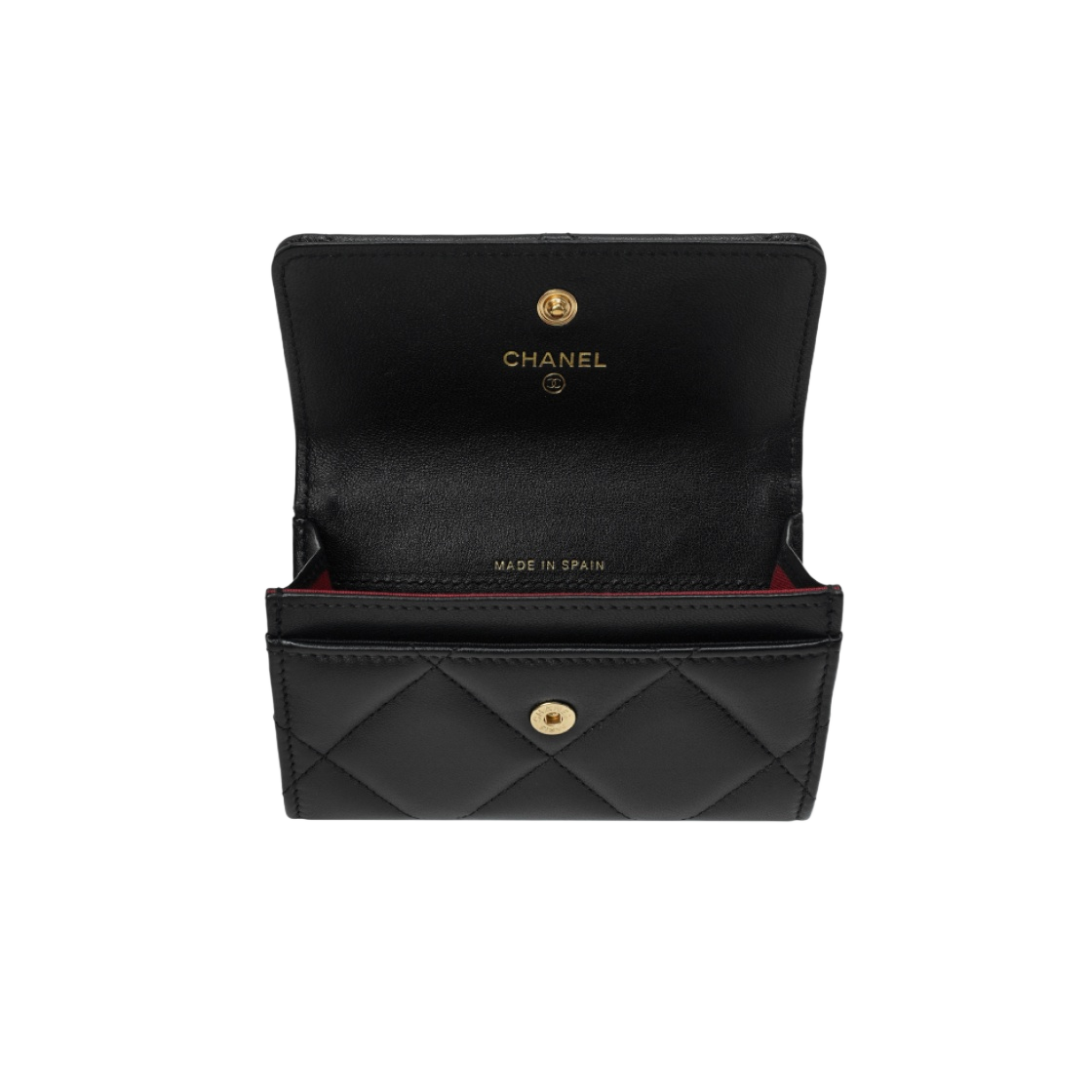 財布・小物その他 Chanel 19 Flap Card Holder Lambskin & Gold Black Chanel 19 Flap Card Holder Lambskin & Gold Black | eBay
