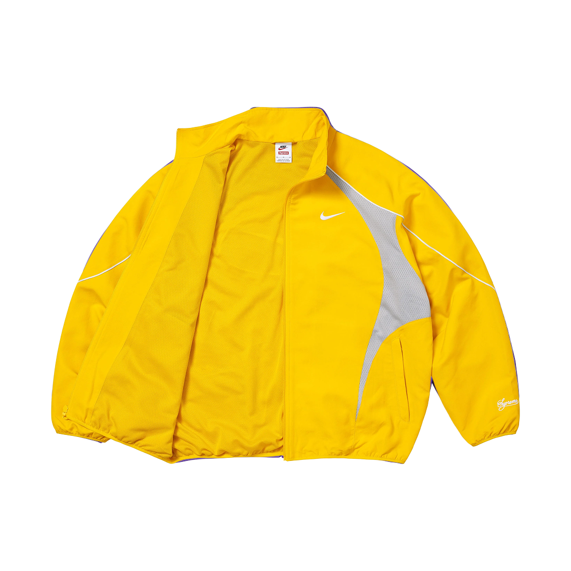 Supreme Nike Track Jacket Purple Men's - SS25 - US