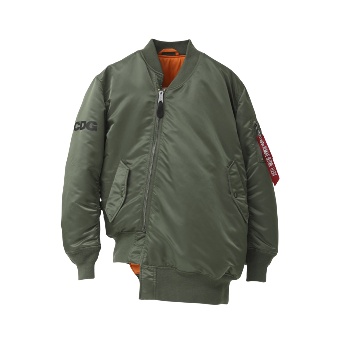 CDG ALPHA BIAS MA-1 JACKET ブラック CDG x ALPHA BIAS MA-1 JACKET