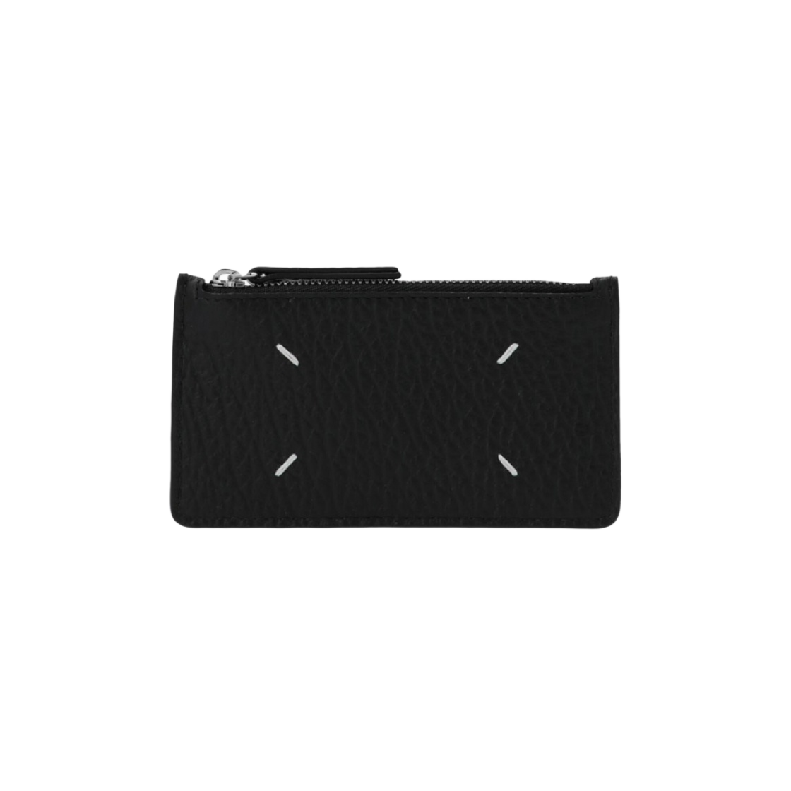 Maison Margiela Stitch Leather Zipped Card Holder Black | eBay