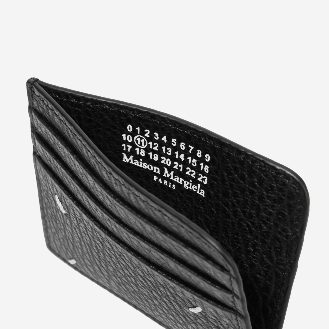 Maison Margiela Stitch Card Holder Black | eBay
