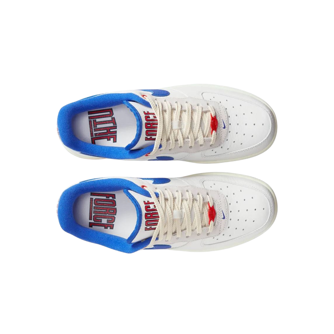 W) Nike Air Force 1 '07 LX University Blue and Summit White