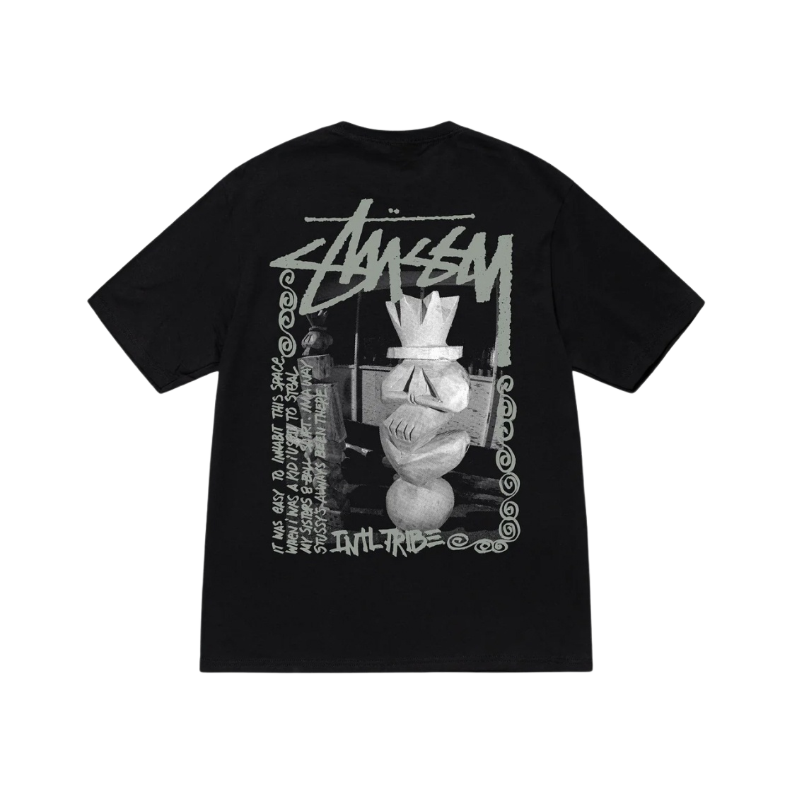 ★23SS★STUSSY LANDIN TEE Stussy Landin T-Shirt Black | eBay