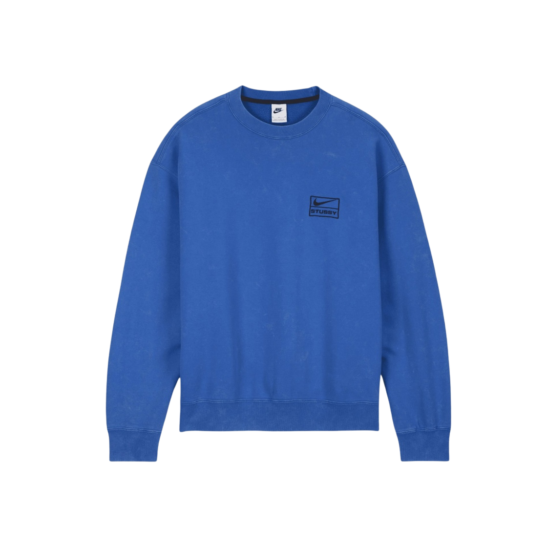 ★韓国の人気★【NIKE X STUSSY】★NRG Acid Washed Crewneck★ Nike x Stussy NRG Acid Washed Crewneck Game Royal (DR4024