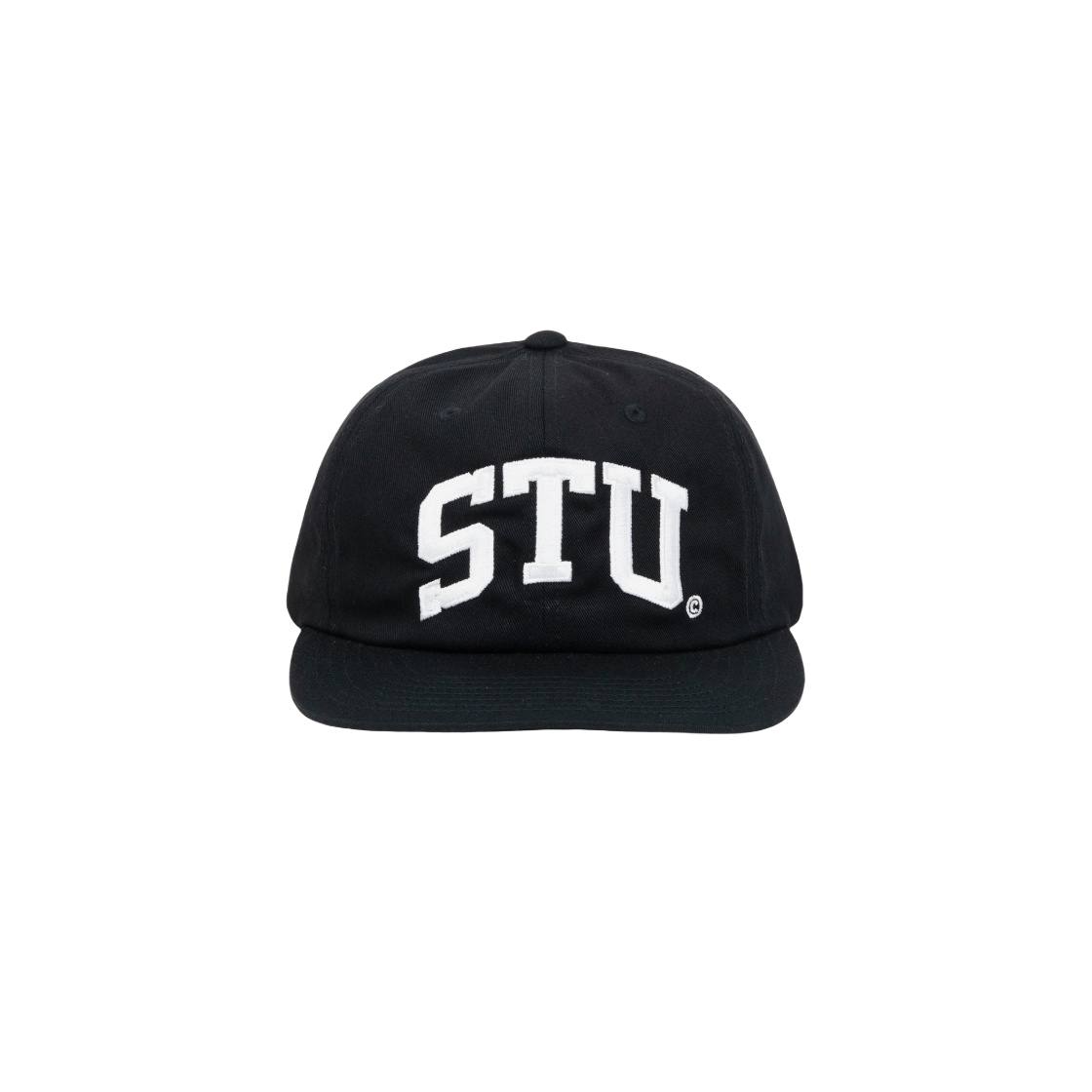 Stussy Stu Arch Strapback Cap Black | eBay