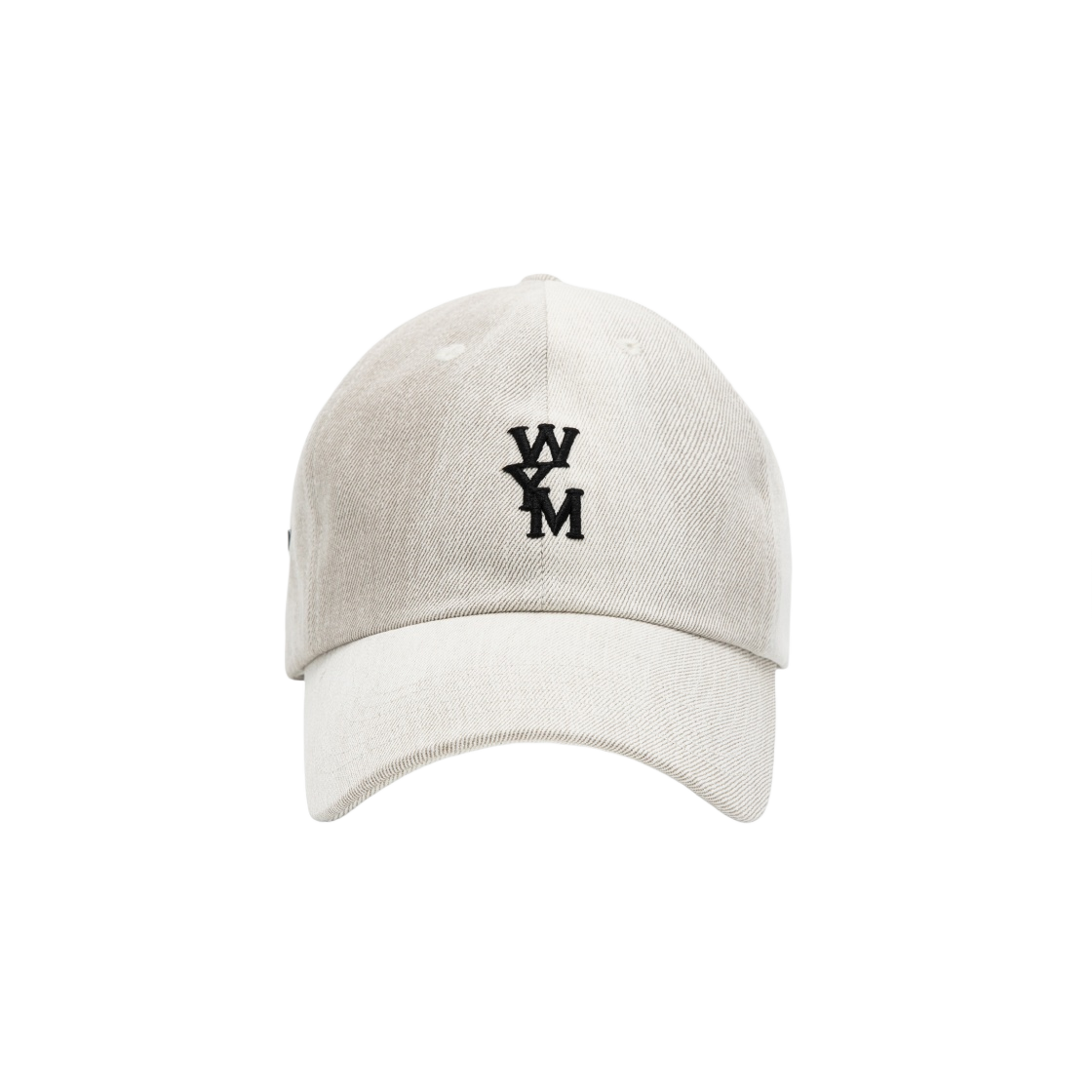 【WOOYOUNGMI】 Wooyoungmi Logo Ball Cap Black - 23SS NEW WOOYOUNGMI PARIS Silicone logo Ball Cap W243AC52664B