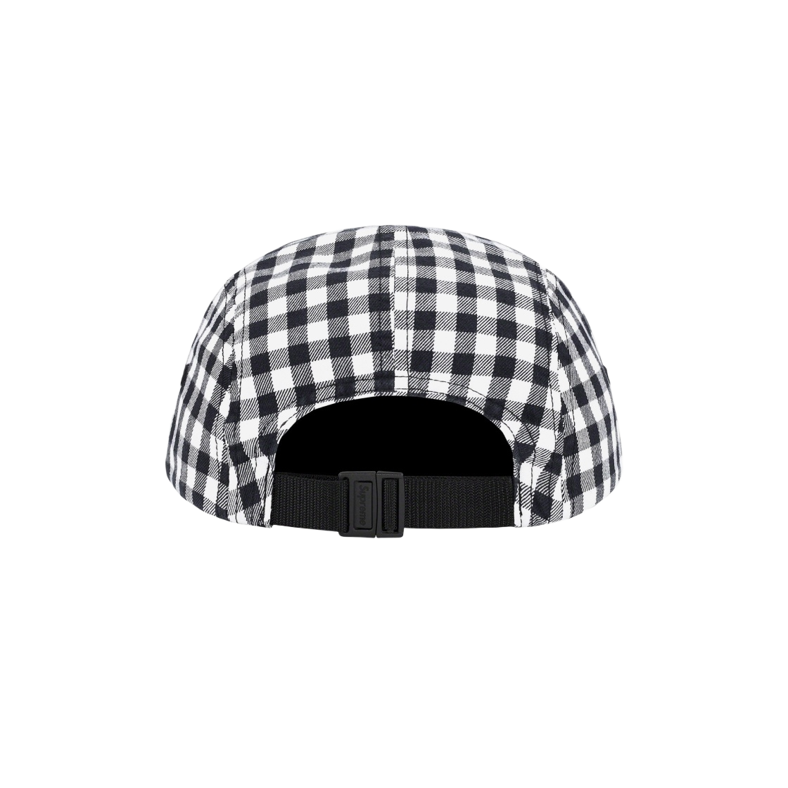 Supreme Gingham Camp Cap Black - 23SS | eBay