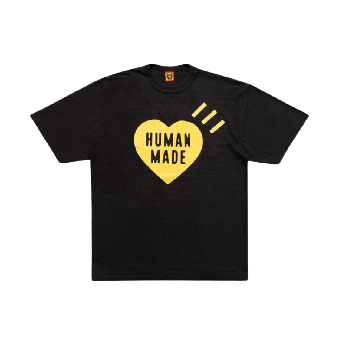 【本物新品保証】 Human Made Parco Shinsaibashi - Yellow Black T-Shirt Heart トップス