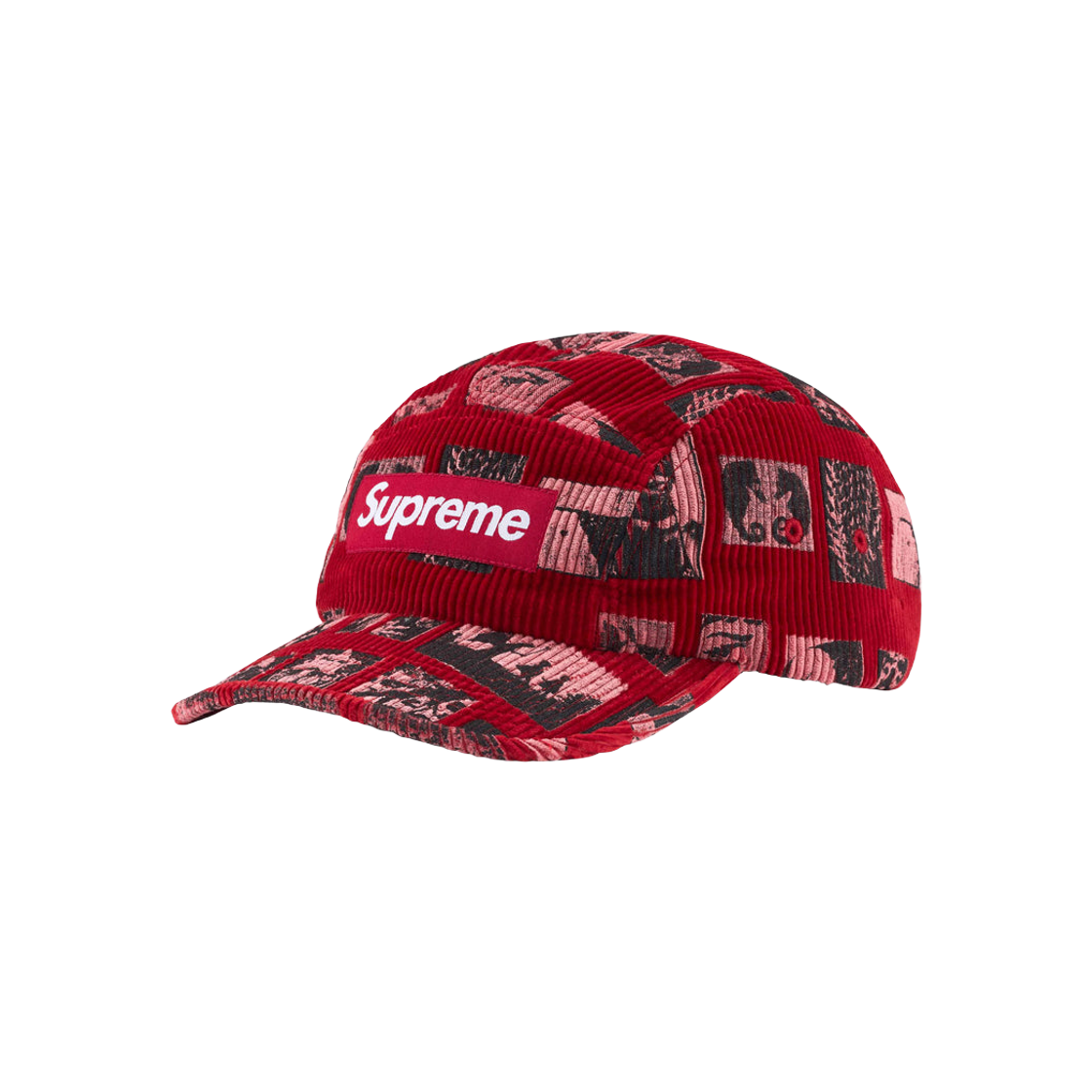 Supreme Weirdo Dave Corduroy Camp Cap 黒 Supreme Weirdo Dave Corduroy Camp Cap Black - SS24 - US