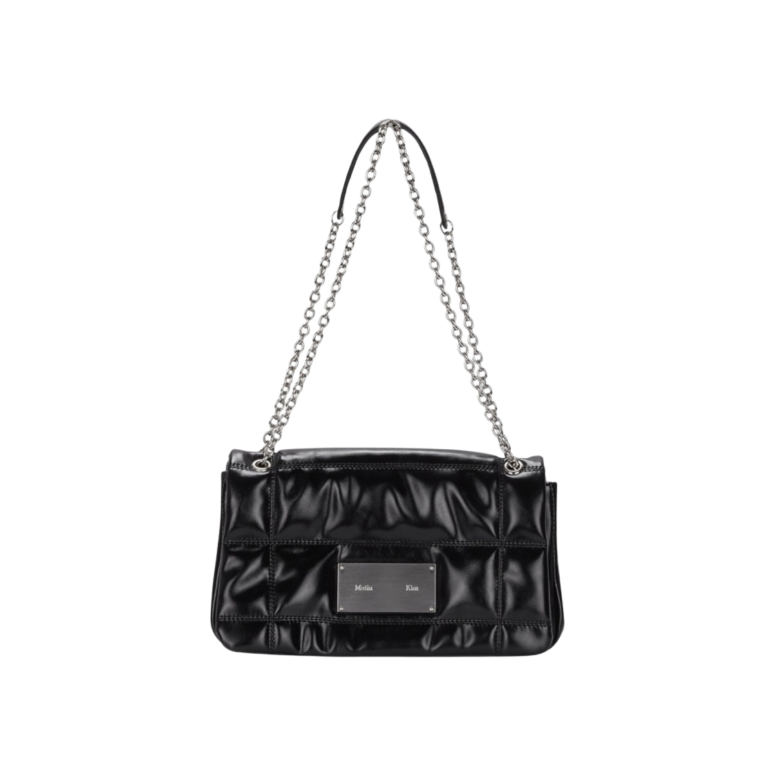 ★MATIN KIM ★CLASSIC CHAIN QUILTING BAG Matin Kim Classic Chain Quilting Mini Bag Black - SS25 - US