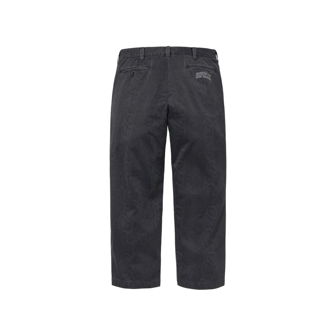 パンツ Supreme Snake Print Chino Pant Charcoal Supreme Snake Print Chino Pant (SS24) - $148