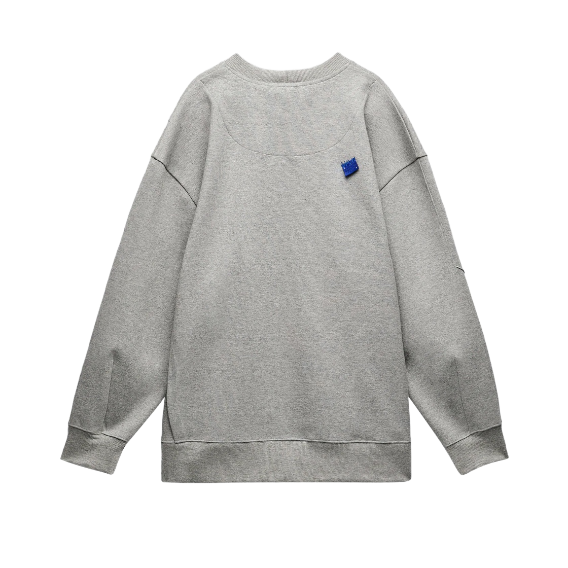 関税込☆Ader Error x Zara★Embroidery Hooded Sweatshirt Grey ADER error x Zara Embroidered Sweatshirt Grey Marl - FW22 - US