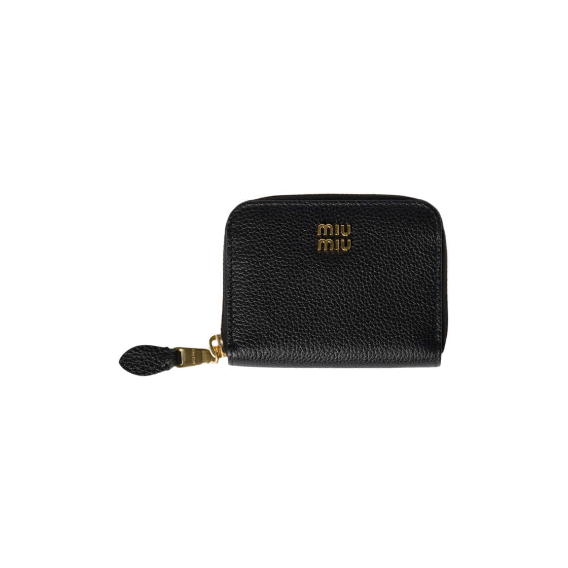 小物 MIU MIU Black Leather Wallet coin case s-l400.jpg