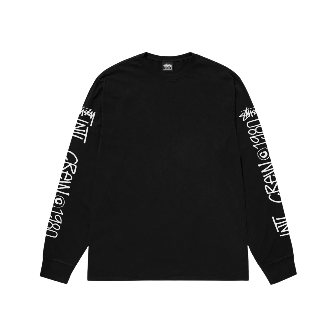 Stussy International Pigment Dyed LS T-Shirts Black | eBay