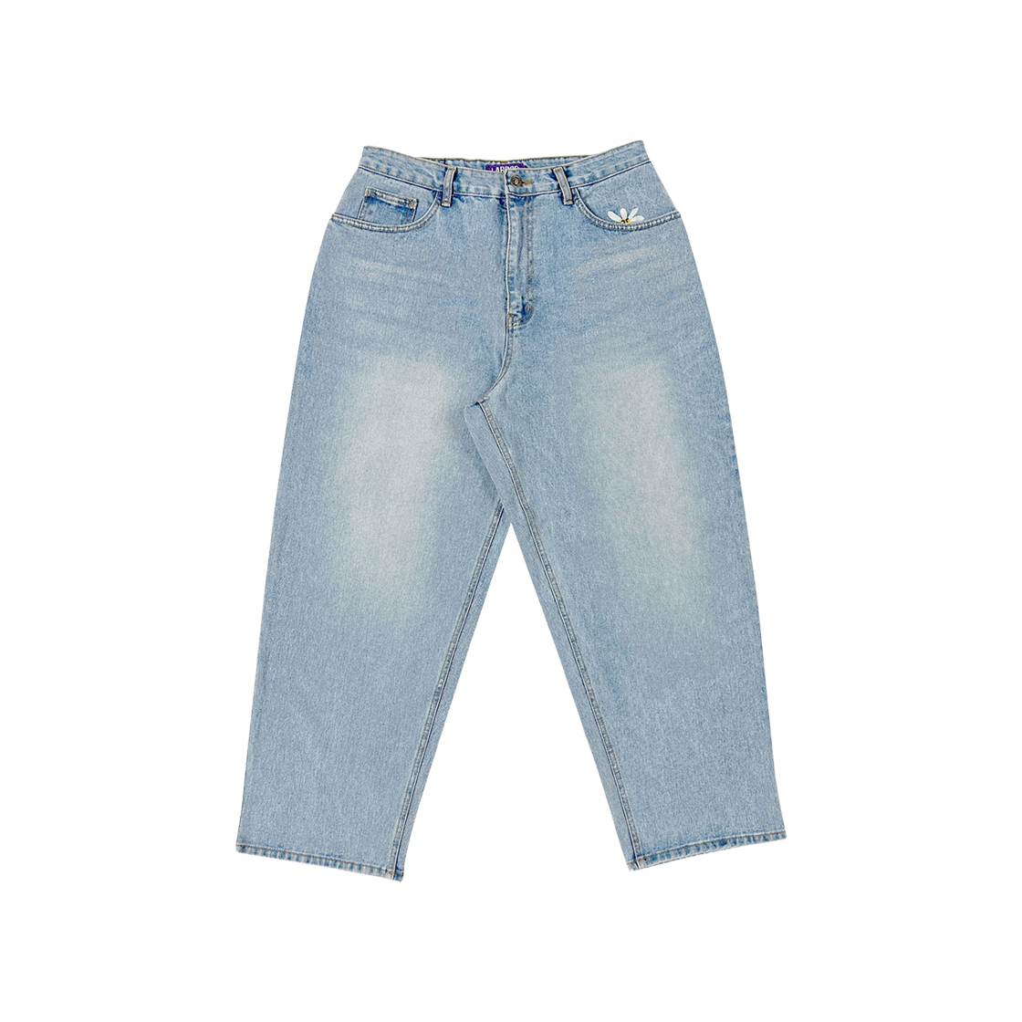 【LABROS】Smart Daisy Cat Brush Baggy Jeans/Light Indigo Labros Smart Daisy Cat Brush Baggy Jeans Light Indigo | eBay