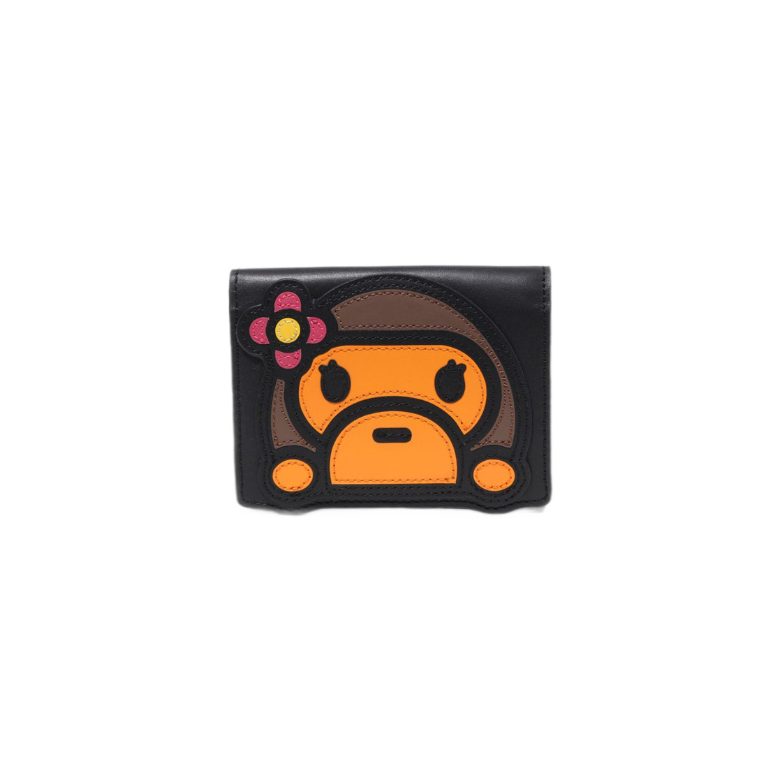 小物 A BATHING APE BABY LISA LEATHER WALLET BAPE Baby Lisa Leather Wallet Black | eBay
