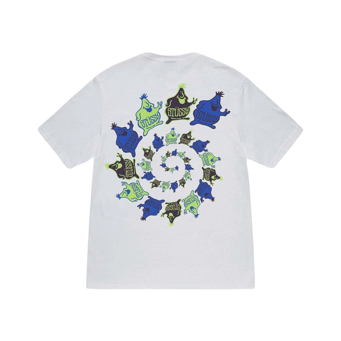 ★送料・関税込★STUSSY★MR. BLOB SPIRAL TEE★Tシャツ★White Buy Stussy Mr. Blob Spiral Tee 'White' - 1904961 WHIT | GOAT