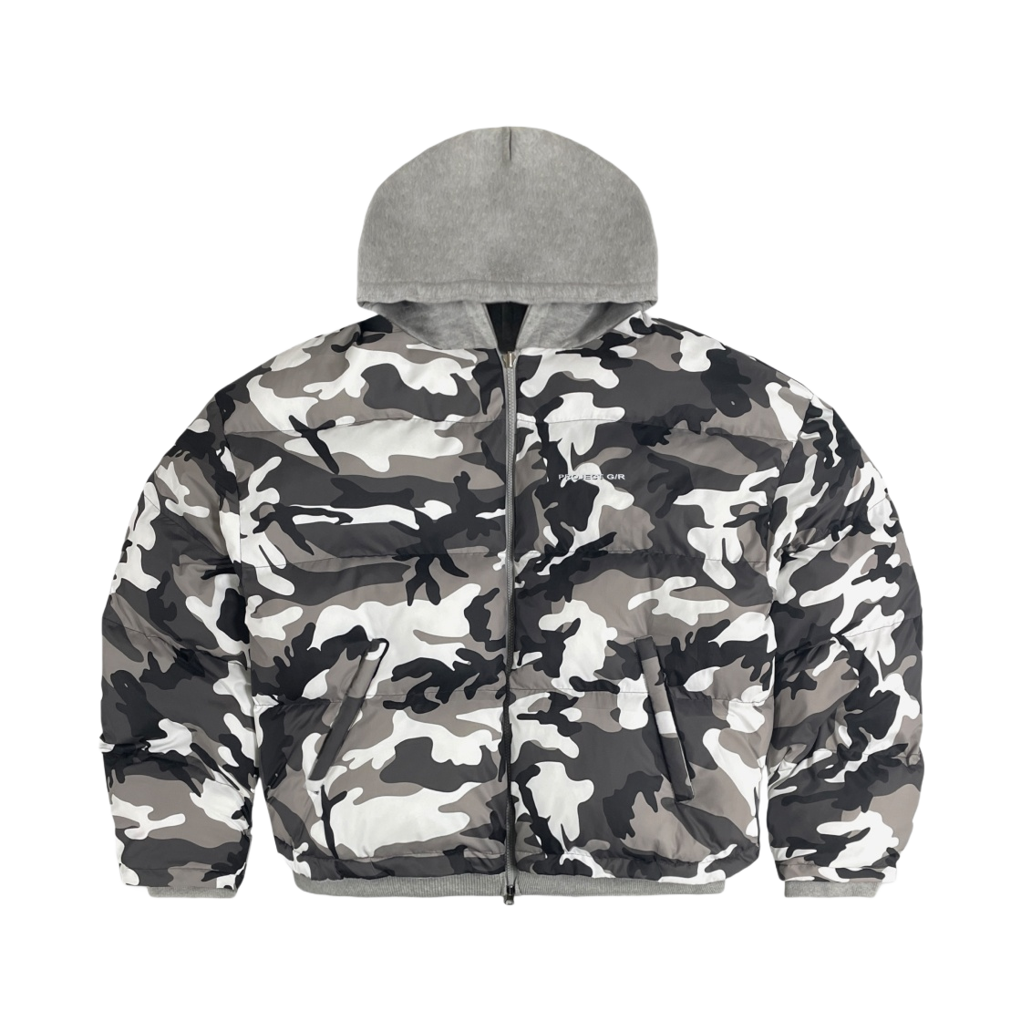 パーカー・フーディ Project G/R Reversible Hooded Puffer Jacket 2COLOR Project G/R Reversible Hooded Puffer Jacket Grey | eBay