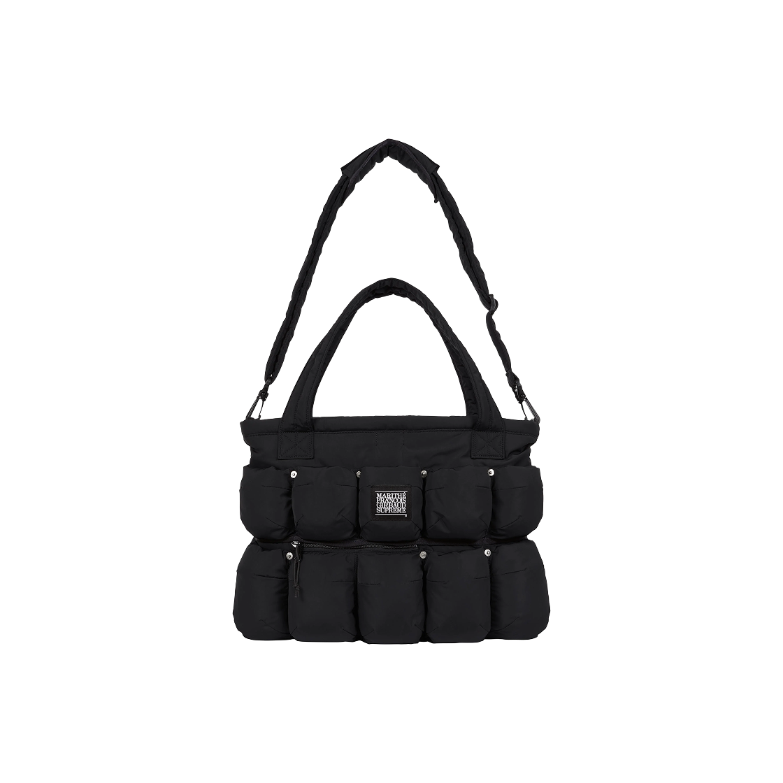 Supreme®/Marithé + François Girbaud bag Supreme x Marithe Francois Girbaud Pokachu Puffer Tote Bag