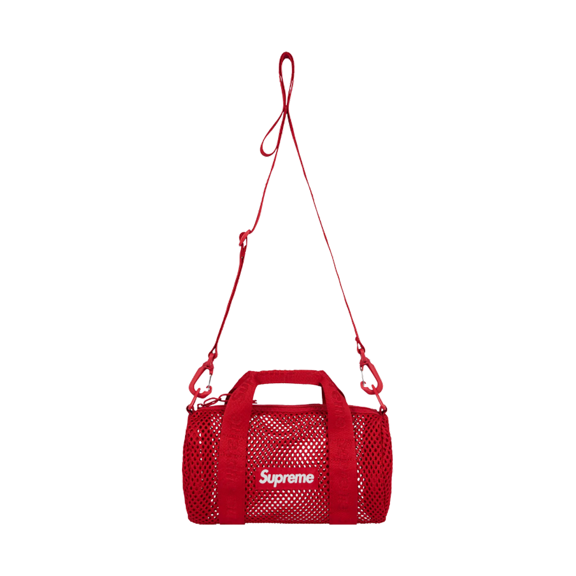 Supreme Mesh Mini Duffle Bag Red - 25SS | eBay