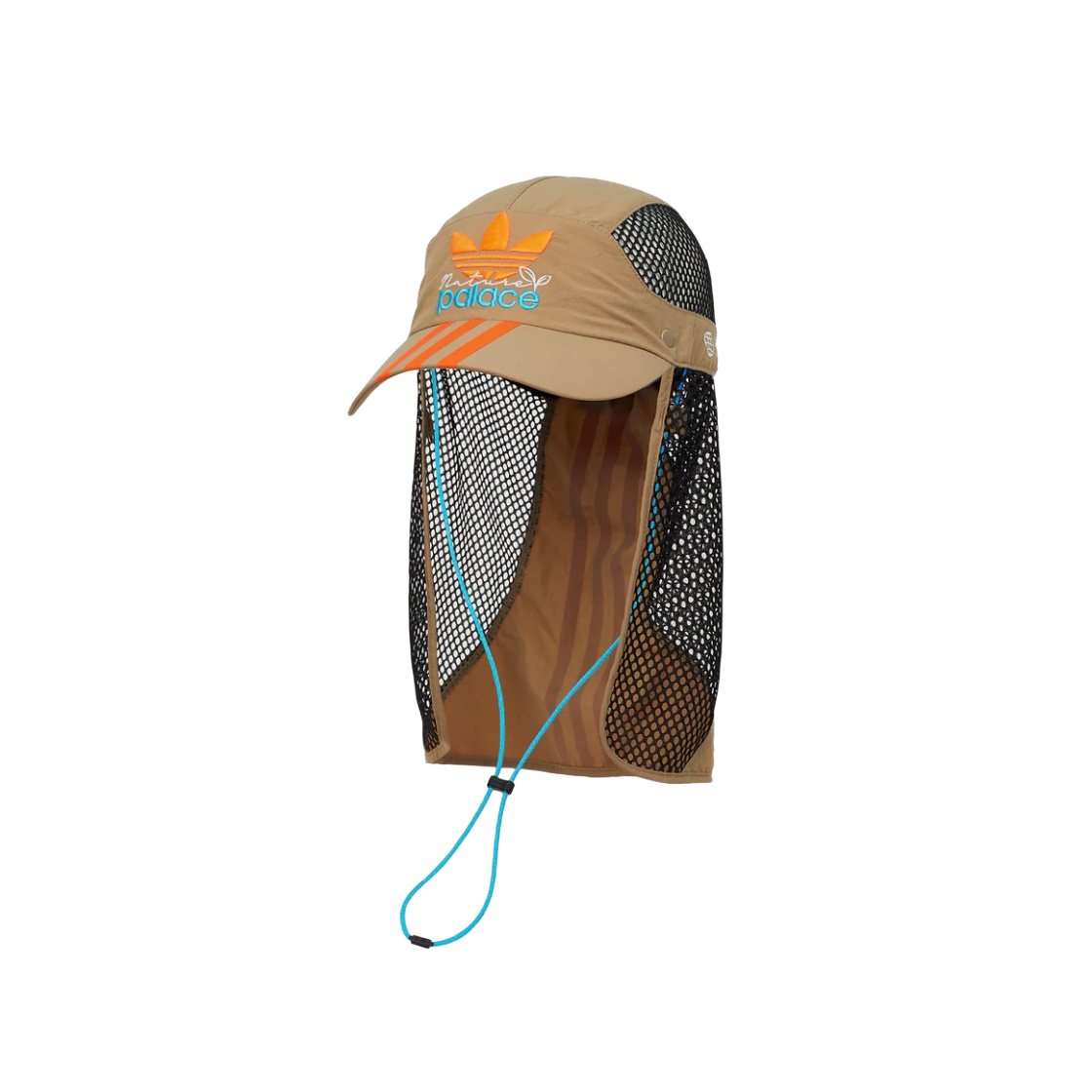 帽子 Palace x adidas Nature Cap Palace x Adidas Nature Cap Blanch Cargo Signal Orange - 22SS
