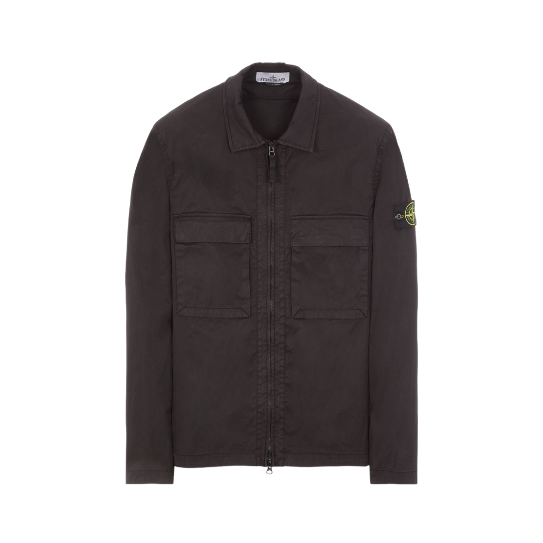【STONE】OVERSHIRT M/CORTA SHIRTS / BLK /要在庫確認 Stone Island ストーンアイランド SS25 OVERSHIRT M/CORTA