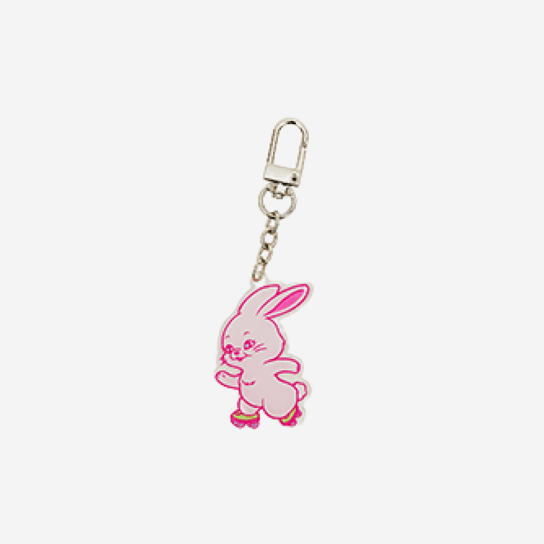 韓国【FOLNUA】Cancan Folly Keyring - Pink Designer fashion, Seoul-fully created | W Concept