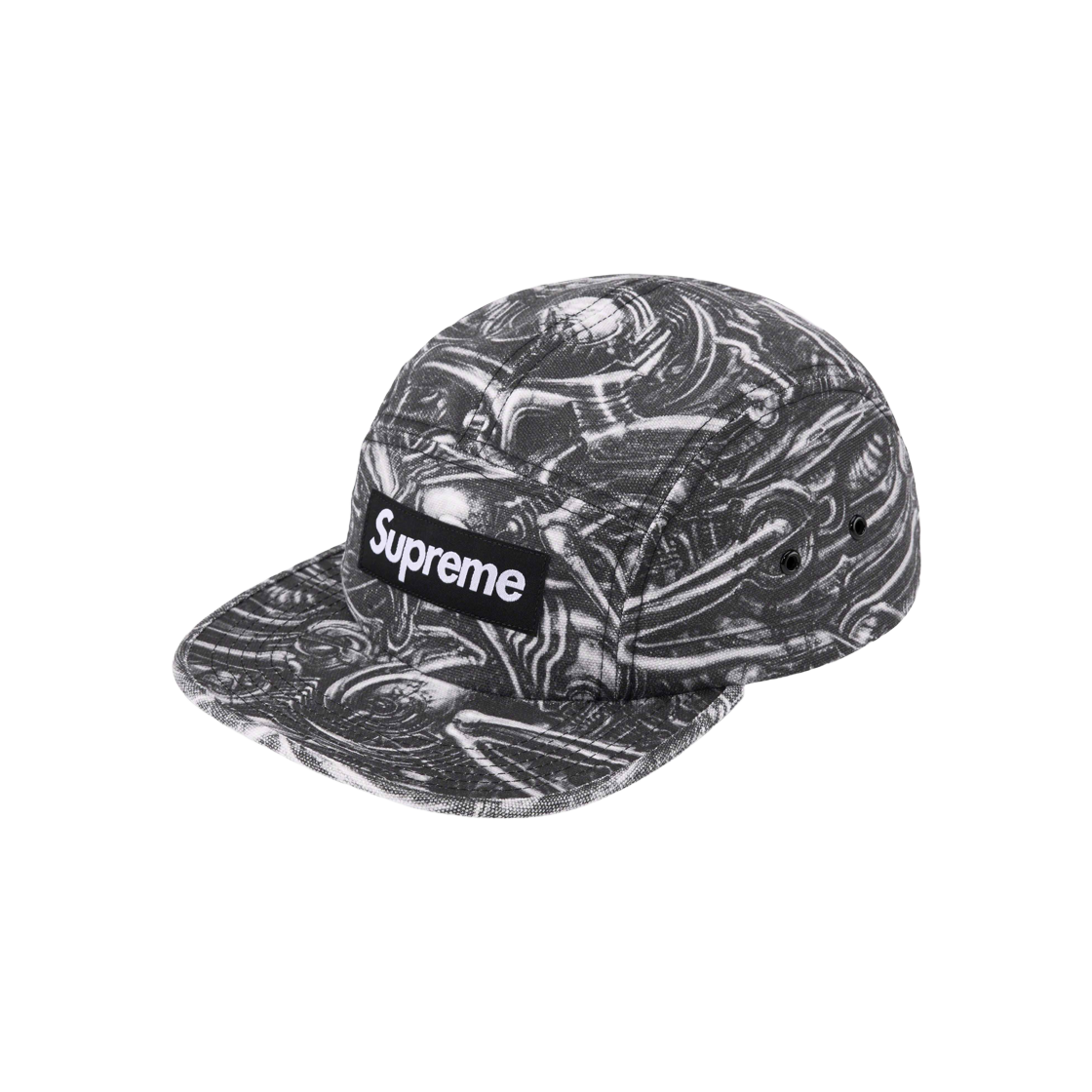 Supreme H.R. Giger Camp Cap Black - 23FW | eBay